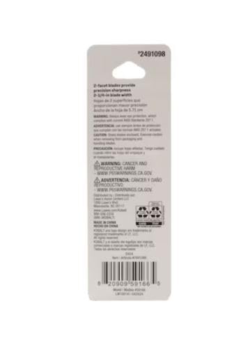 9mm Carbon Steel Utility Razor Blade 5-Pack J89502