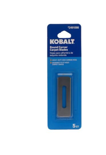 9mm Carbon Steel Utility Razor Blade 5-Pack J89502