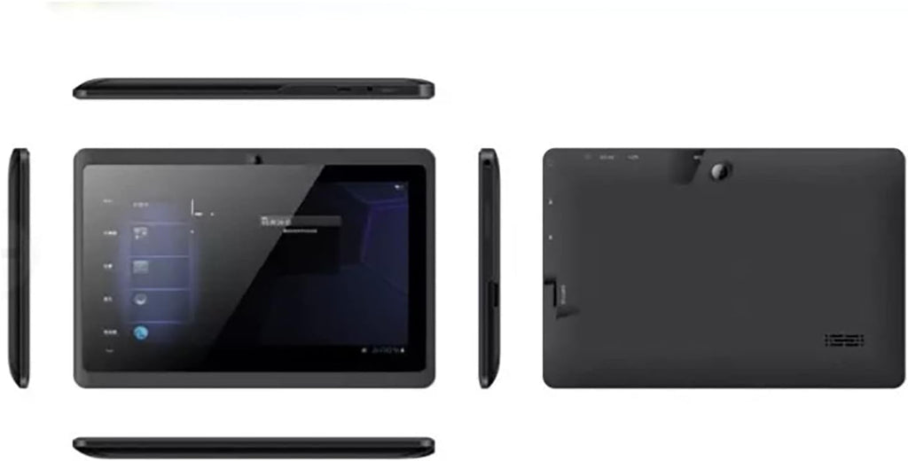 Android Tablet 7-inch HD Display 1GB +8GB 3000 mAh Black P1075