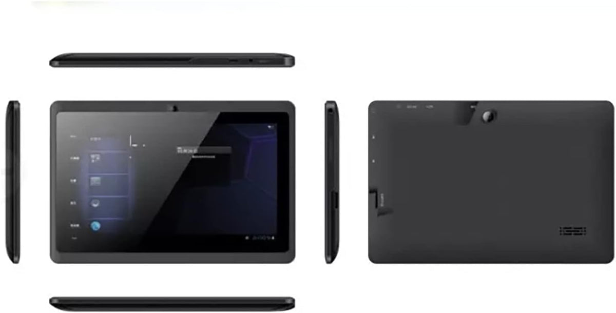 Android Tablet 7-inch HD Display 1GB +8GB 3000 mAh Black P1075