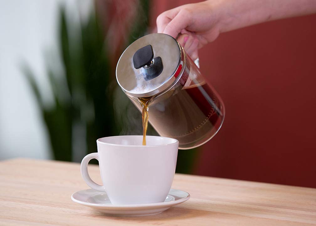 Double Wall Glass French Press 33.8oz O88288