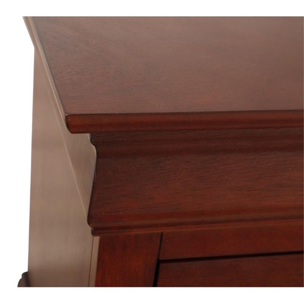 Cherry 2 Drawer Nightstand T201691