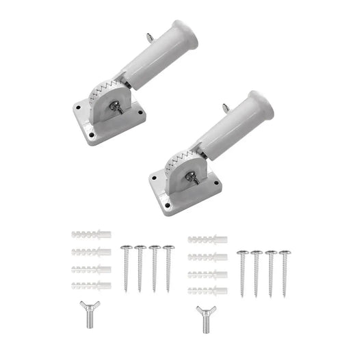 2 PCS Aluminum Adjustable Flag Pole R83360