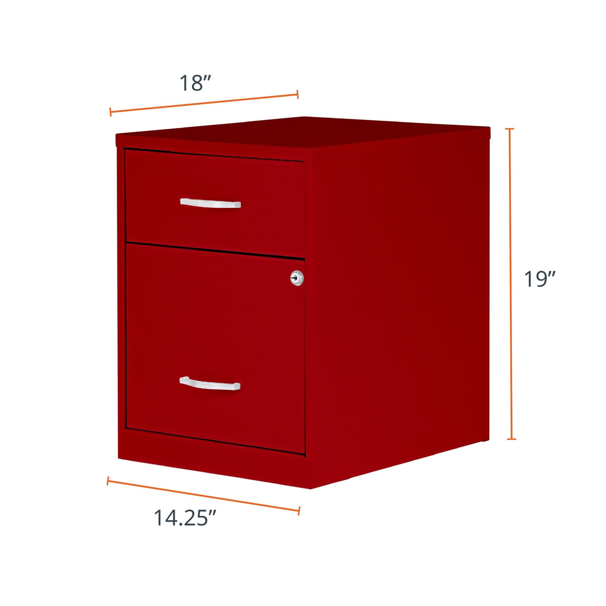 2 Drawer Locking Steel Filing Cabinet P198280