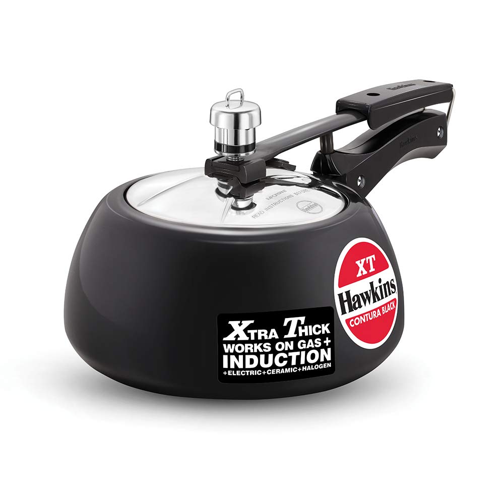 Black 2 Liter Pressure Cooker Z43798