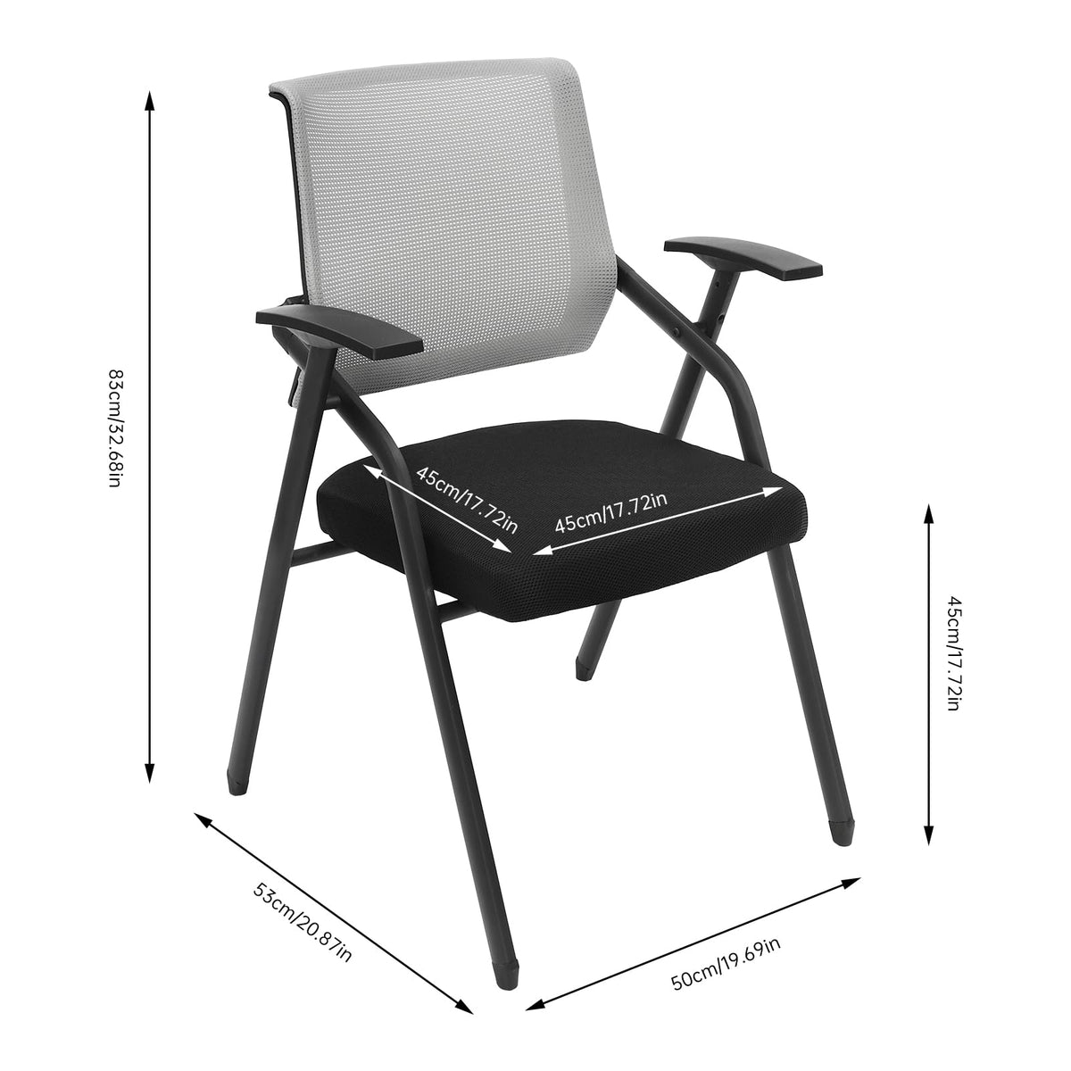 Foldable Mesh Back Guest Chair M325338