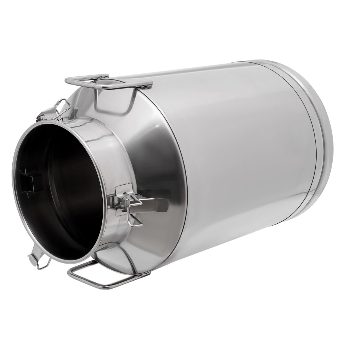 30L Stainless Steel Milk Can with Handle Sealed Lid and Faucet R54270