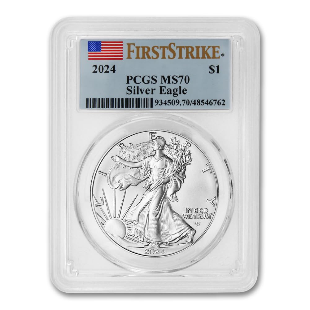 1 oz American Silver Eagle Coin MS-70 Z5257