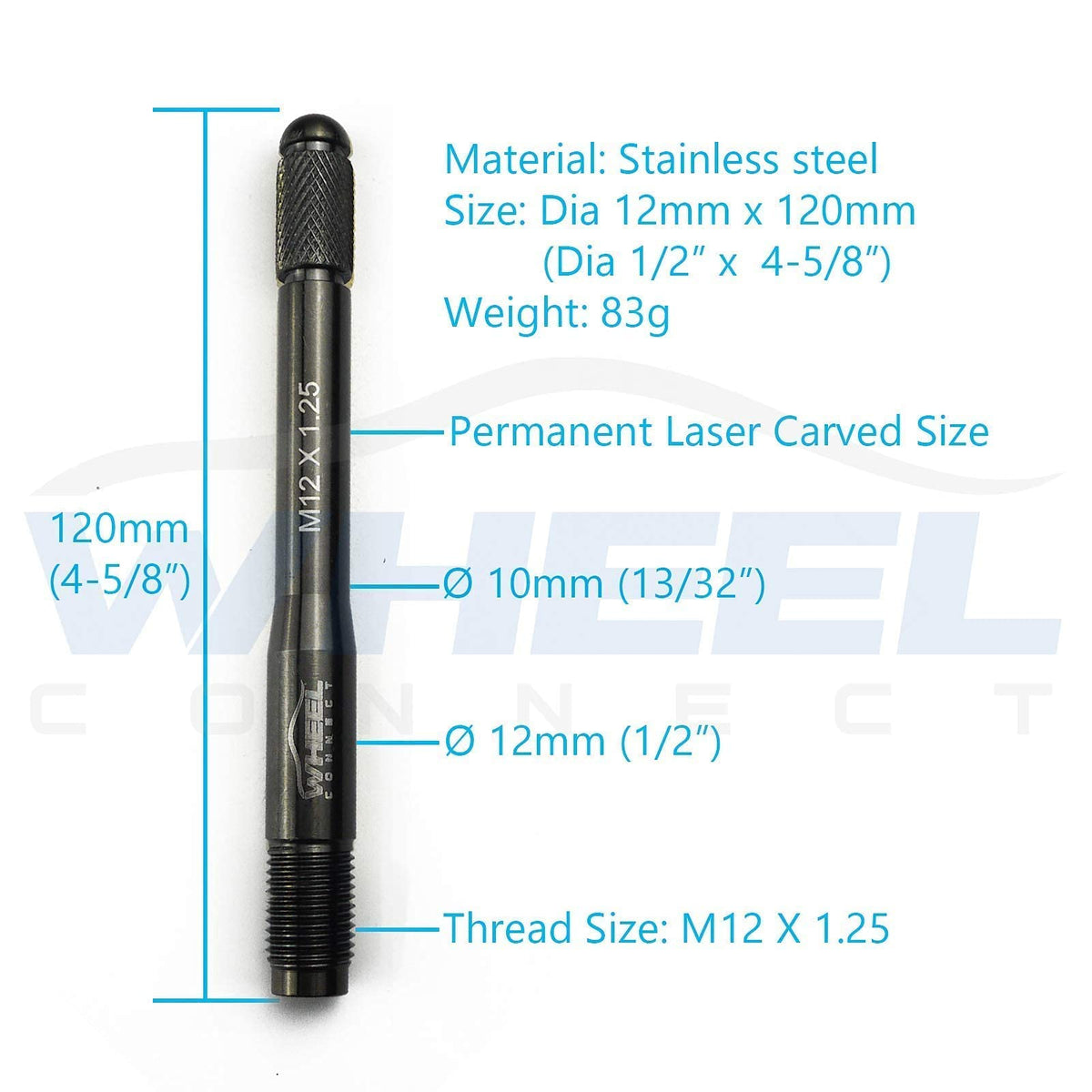 Stainless Steel Wheel Alignment Pin Set of 4 T1564