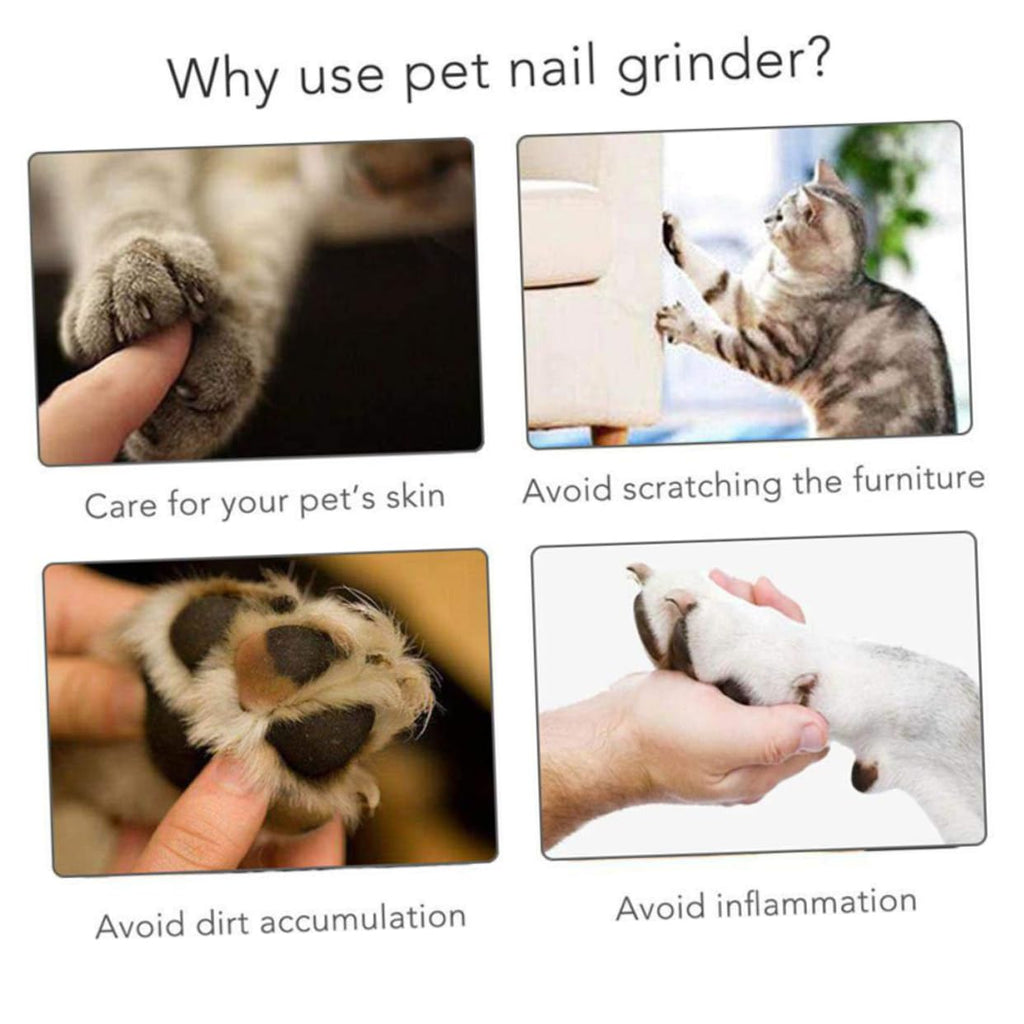 Dog Nail Grinder Electric Pet Nail Clipper Y8644