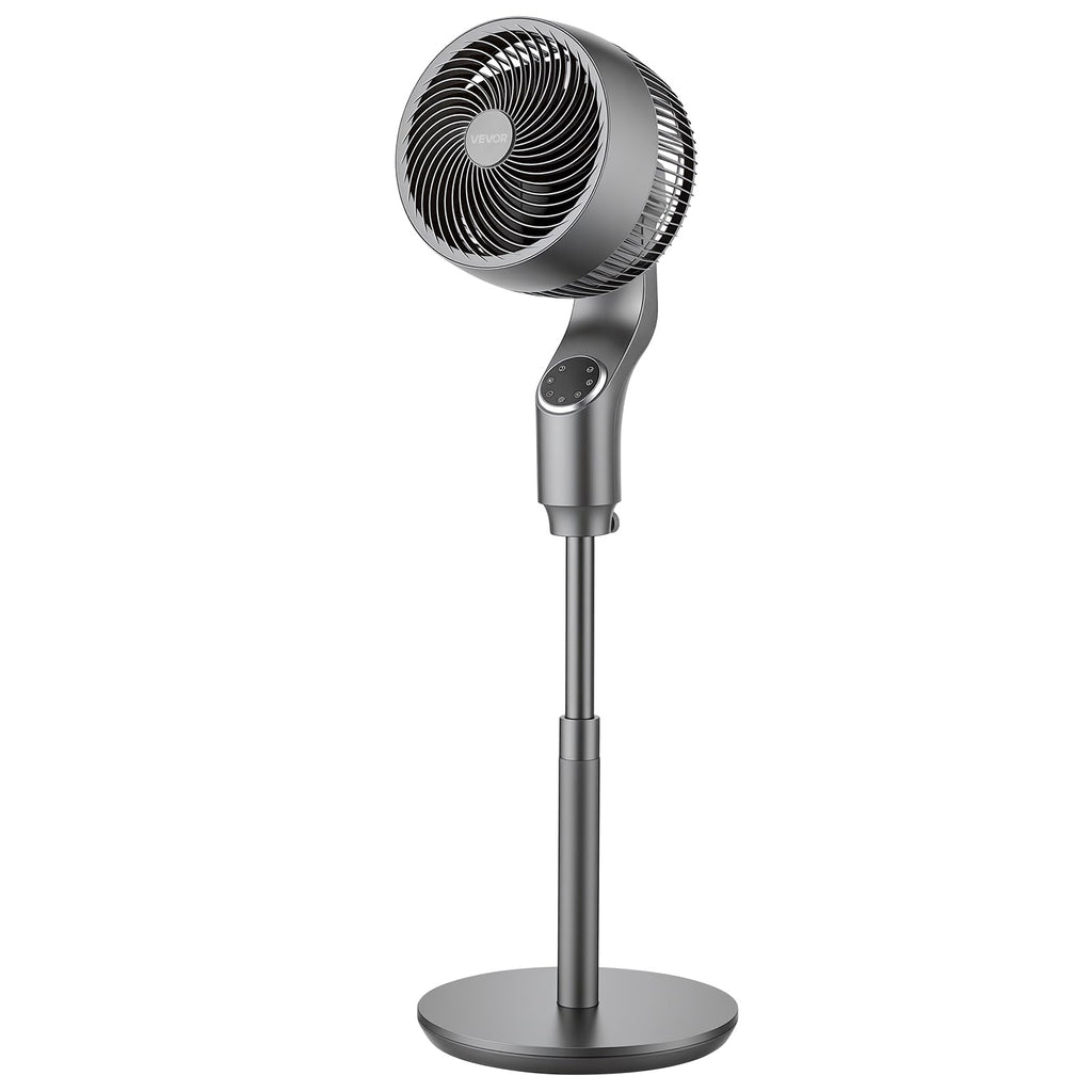 9-Inch Oscillating Pedestal Fan with Remote Control N23751