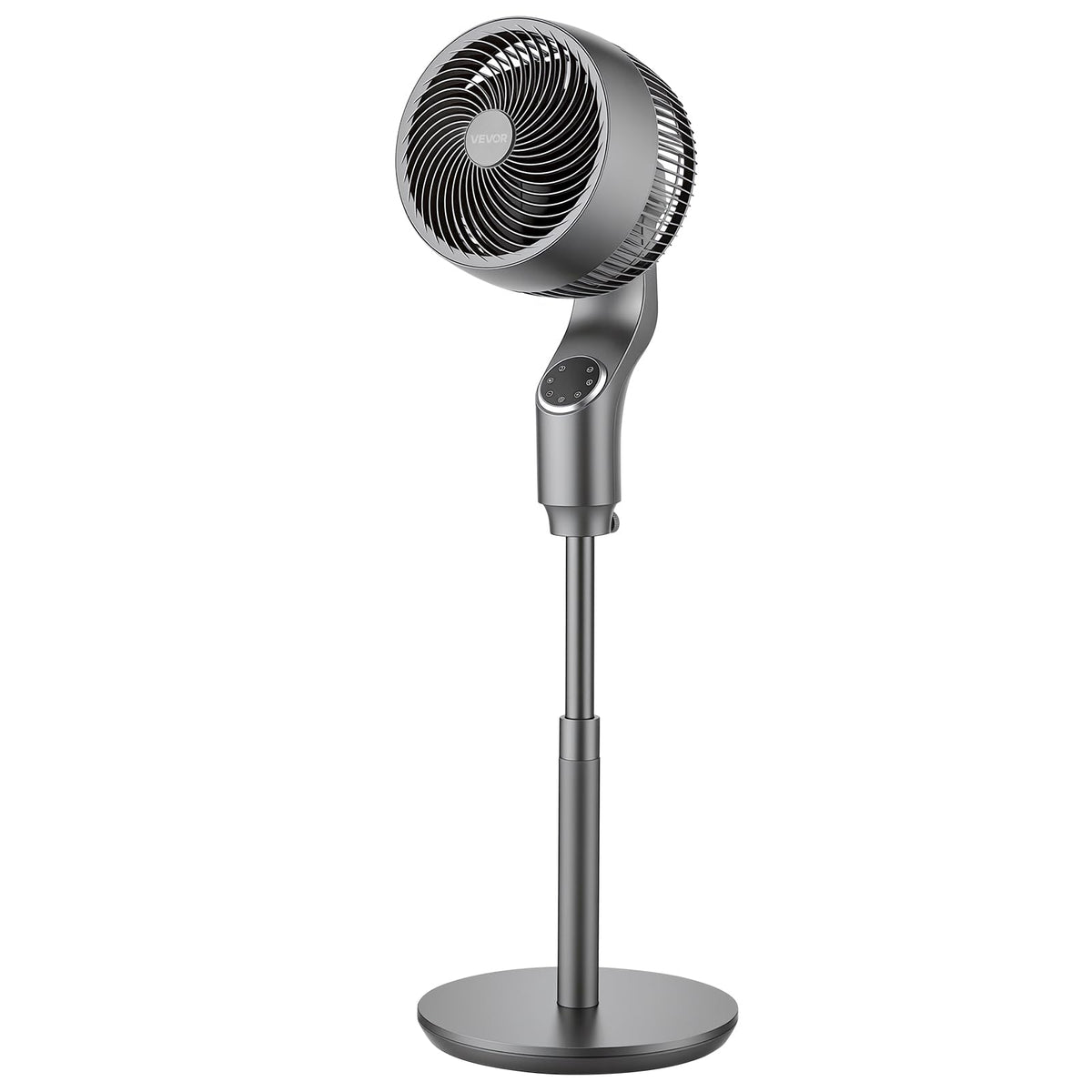 9-Inch Oscillating Pedestal Fan with Remote Control N23751