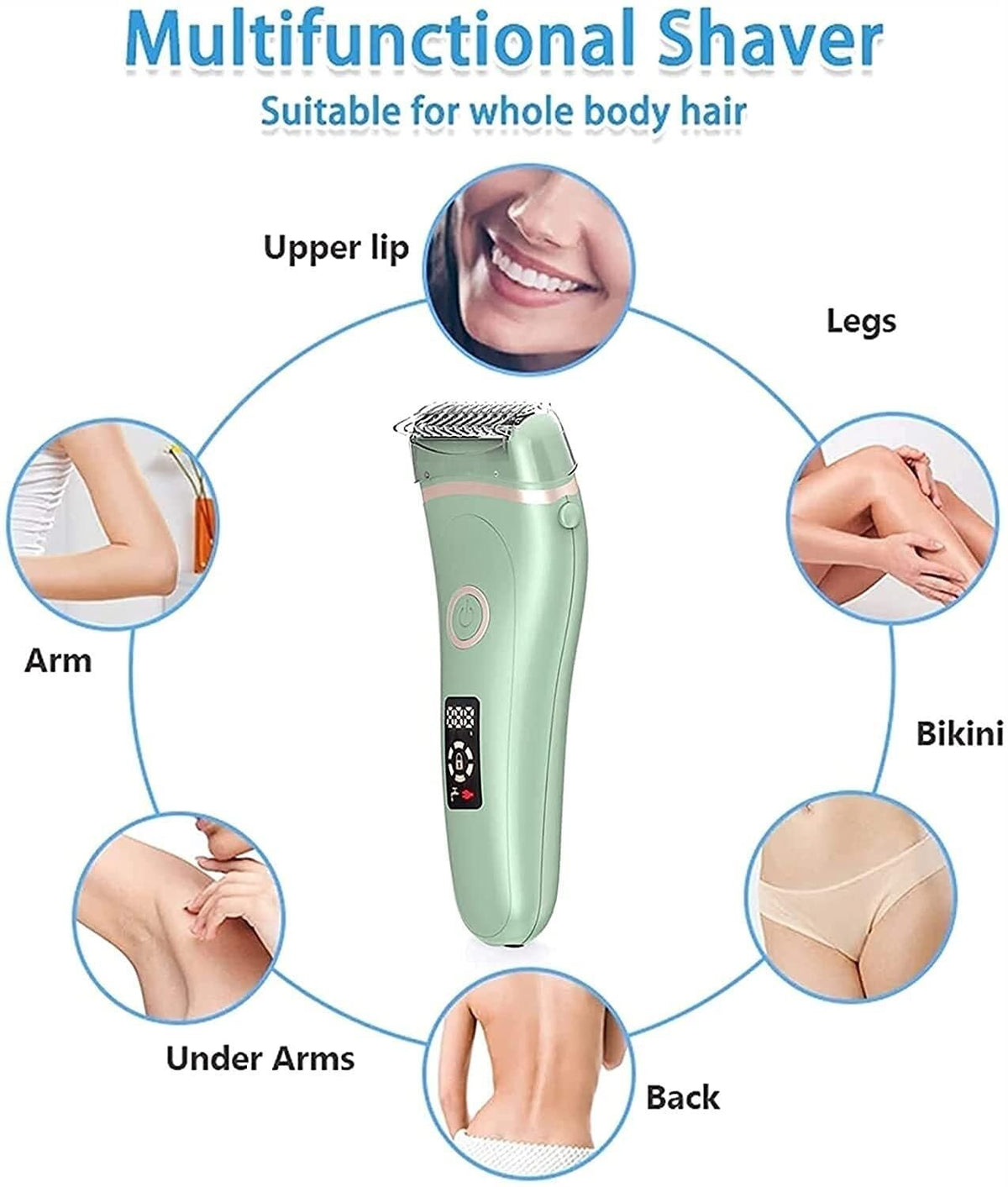 Wet & Dry Cordless Rechargeable Epilator Y40344