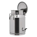 30L Stainless Steel Milk Can with Handle Sealed Lid and Faucet R54270