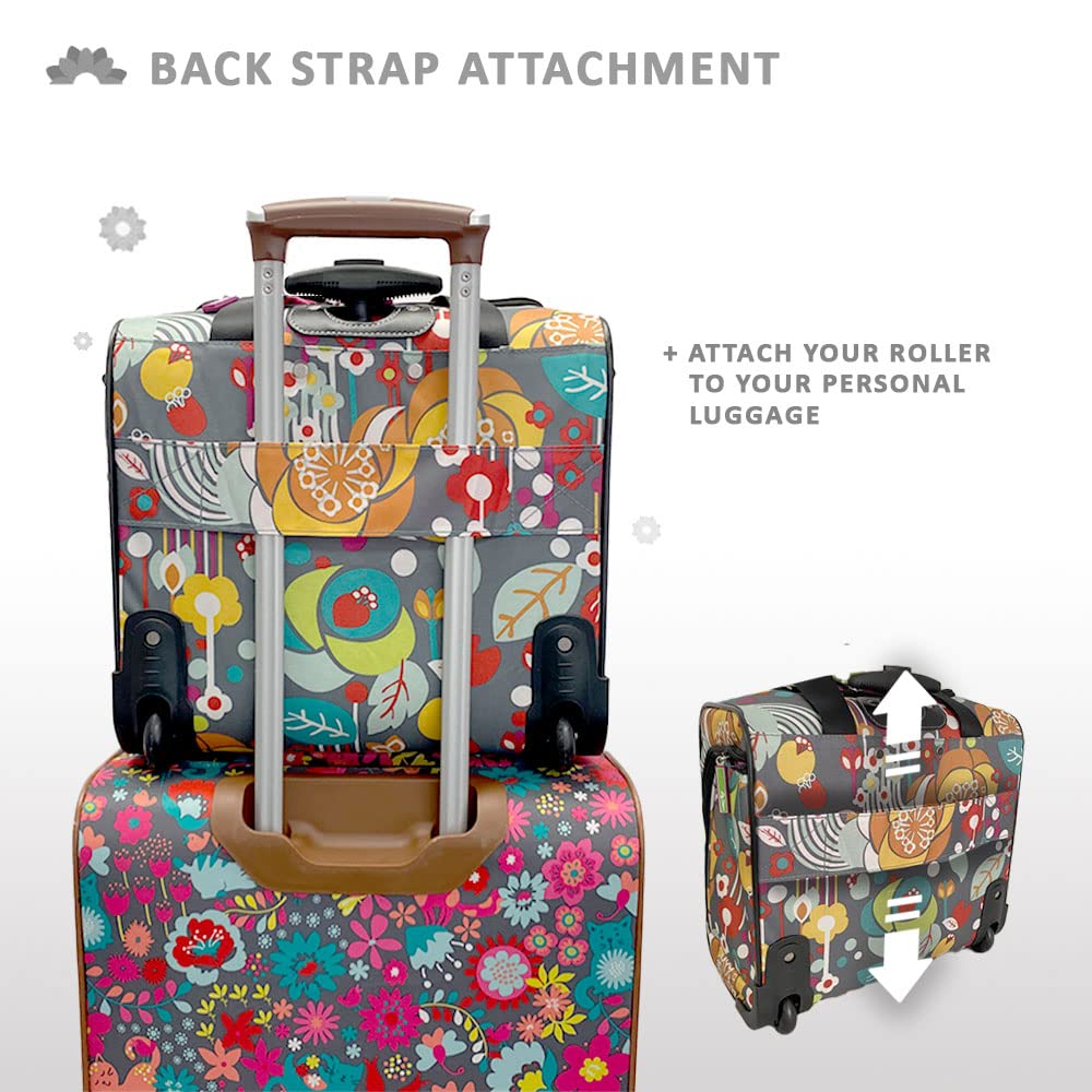 15 Inch Carry On Rolling Wheels Suitcase K272957