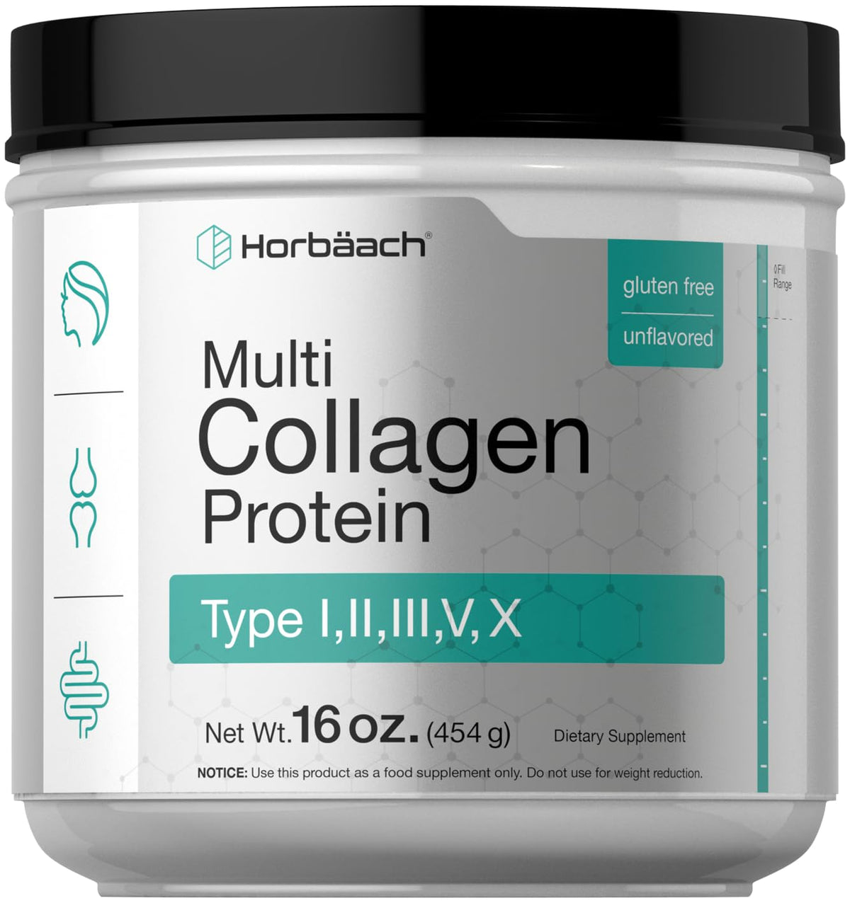 Multi Collagen Protein Powder 16 oz D777