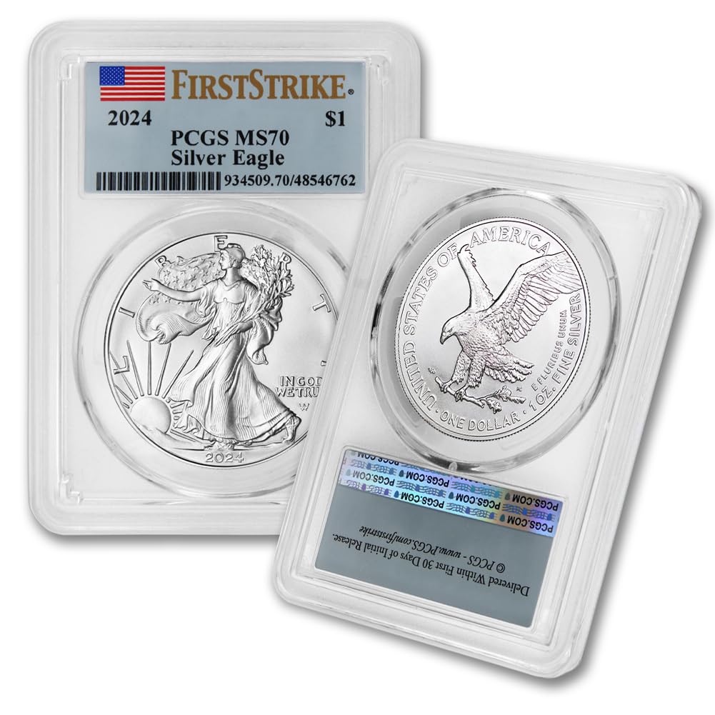 1 oz American Silver Eagle Coin MS-70 Z5257