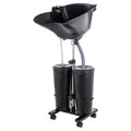 Portable Height and Angle Adjustable Shampoo Basin with Electric Pump J941
