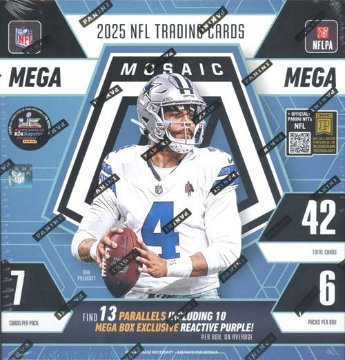 Factory Sealed 42 Card Mega Box N27771