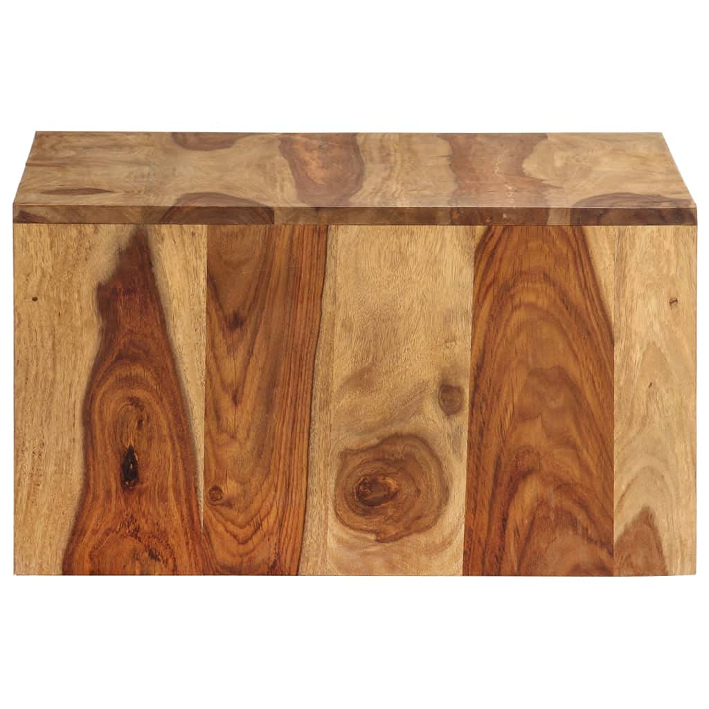2 pcs Solid Sheesham Wood Nesting Coffee Table X333