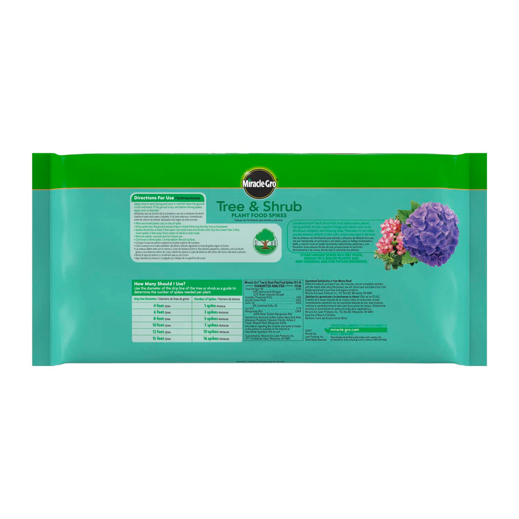 Tree & Shrub Plant Food Spikes 12 Spikes 2-Pack X498