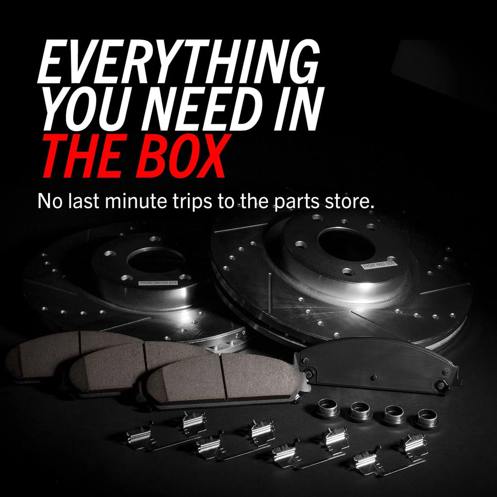 Brake Pad & Rotor Kit Front & Rear G967095