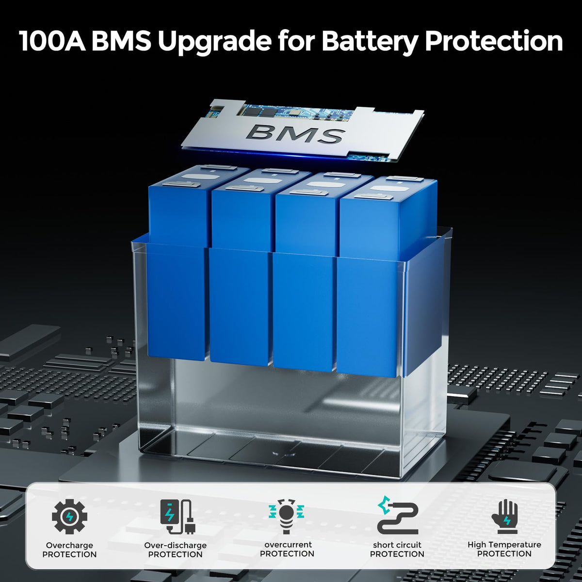 12V 100Ah Mini Lithium Battery D104707