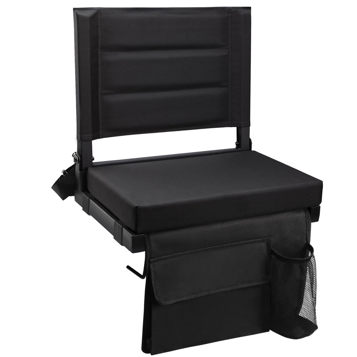 Bleachers Stadium Seat with Back Support and Cushion Q580297