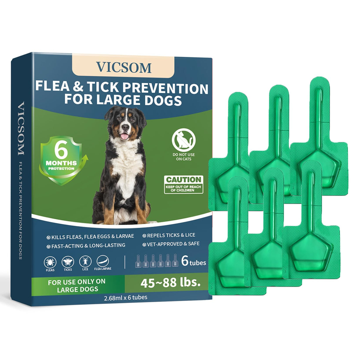 Flea and Tick Prevention for Large Dogs K23337