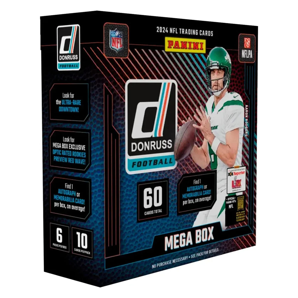 Football Trading Cards Mega Box 60 Cards Z87465