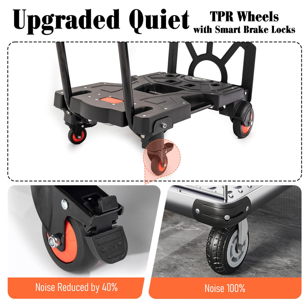 2-in-1 Folding Hand Truck Dolly B8584