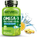Omega 3 Fish Oil Supplement 1100mg 120 Softgels T103