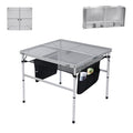 Height Adjustable Aluminum Folding Table P554874