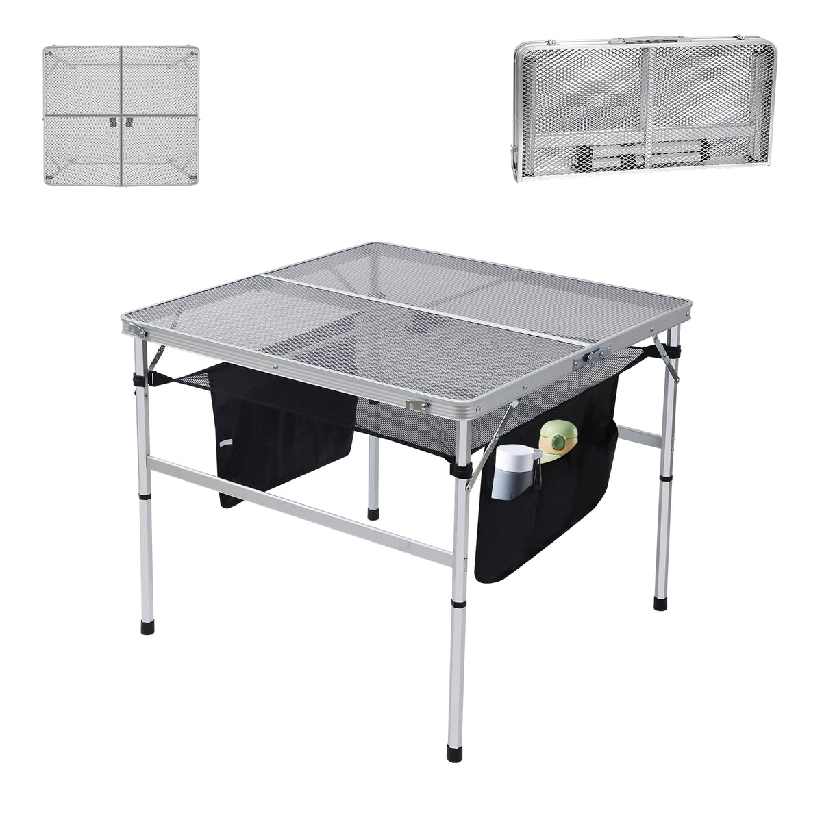 Height Adjustable Aluminum Folding Table P554874