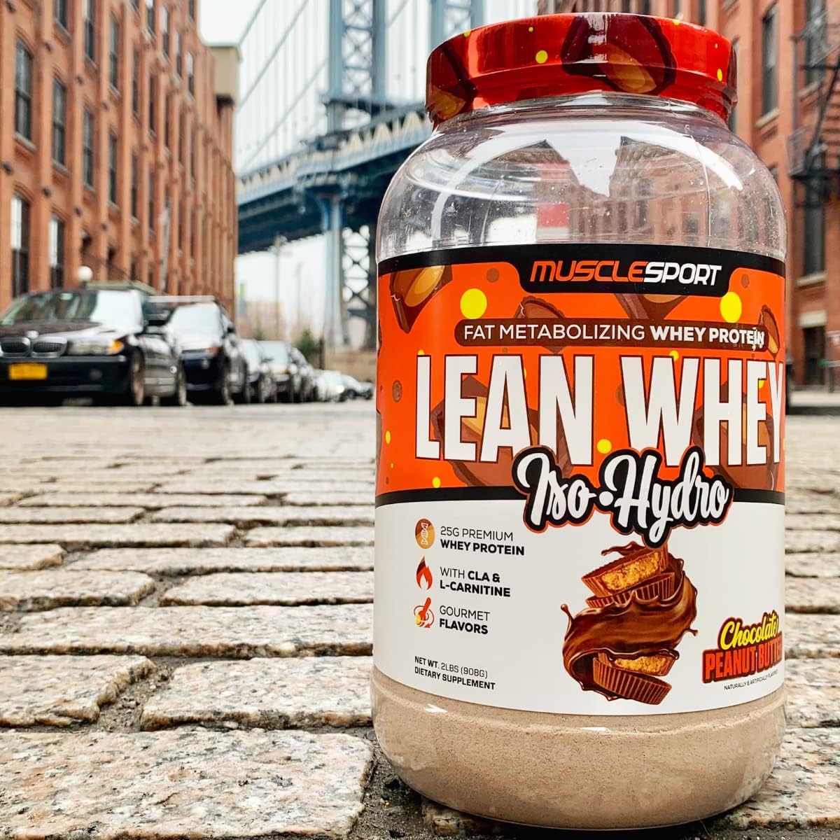 Whey Protein Isolate Powder 5lb Chocolate Peanut Butter X2487