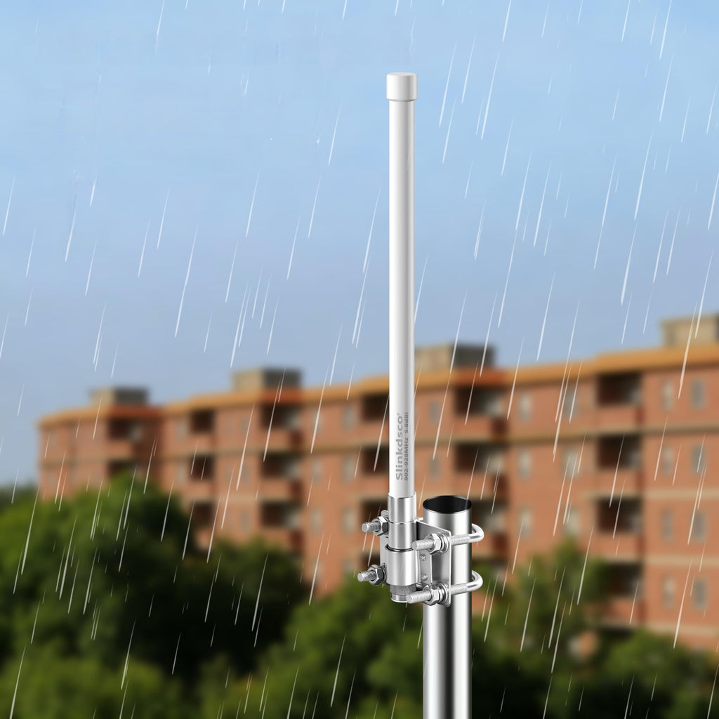 Waterproof 5.8dBi 915MHz Fiberglass Antenna with 20Ft Extension Cable H884