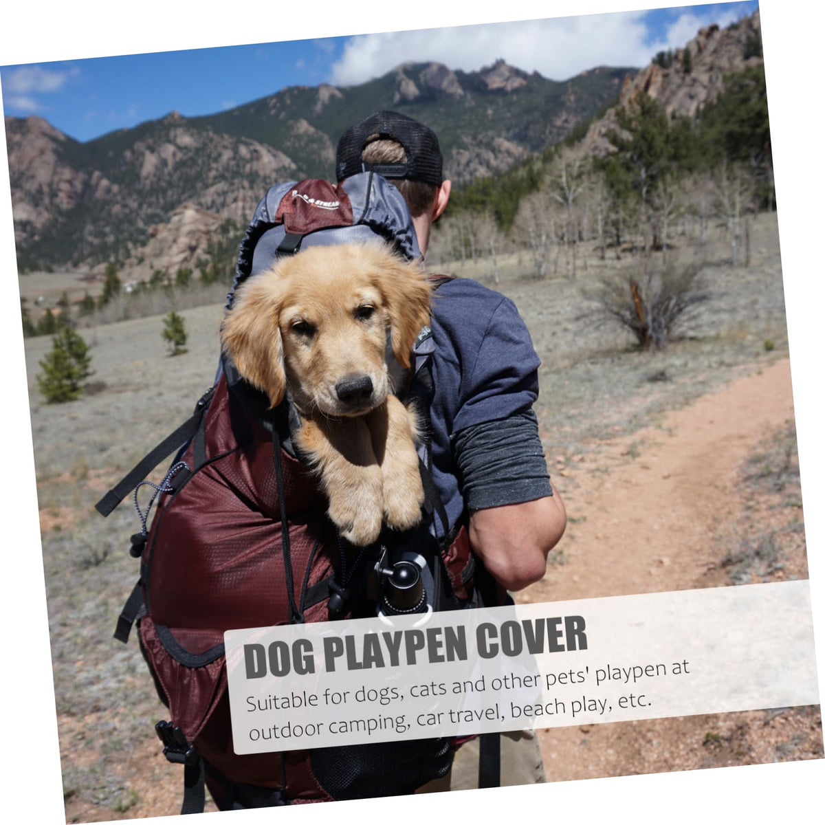 Outdoor Dog Playpen Roof Cover K80144
