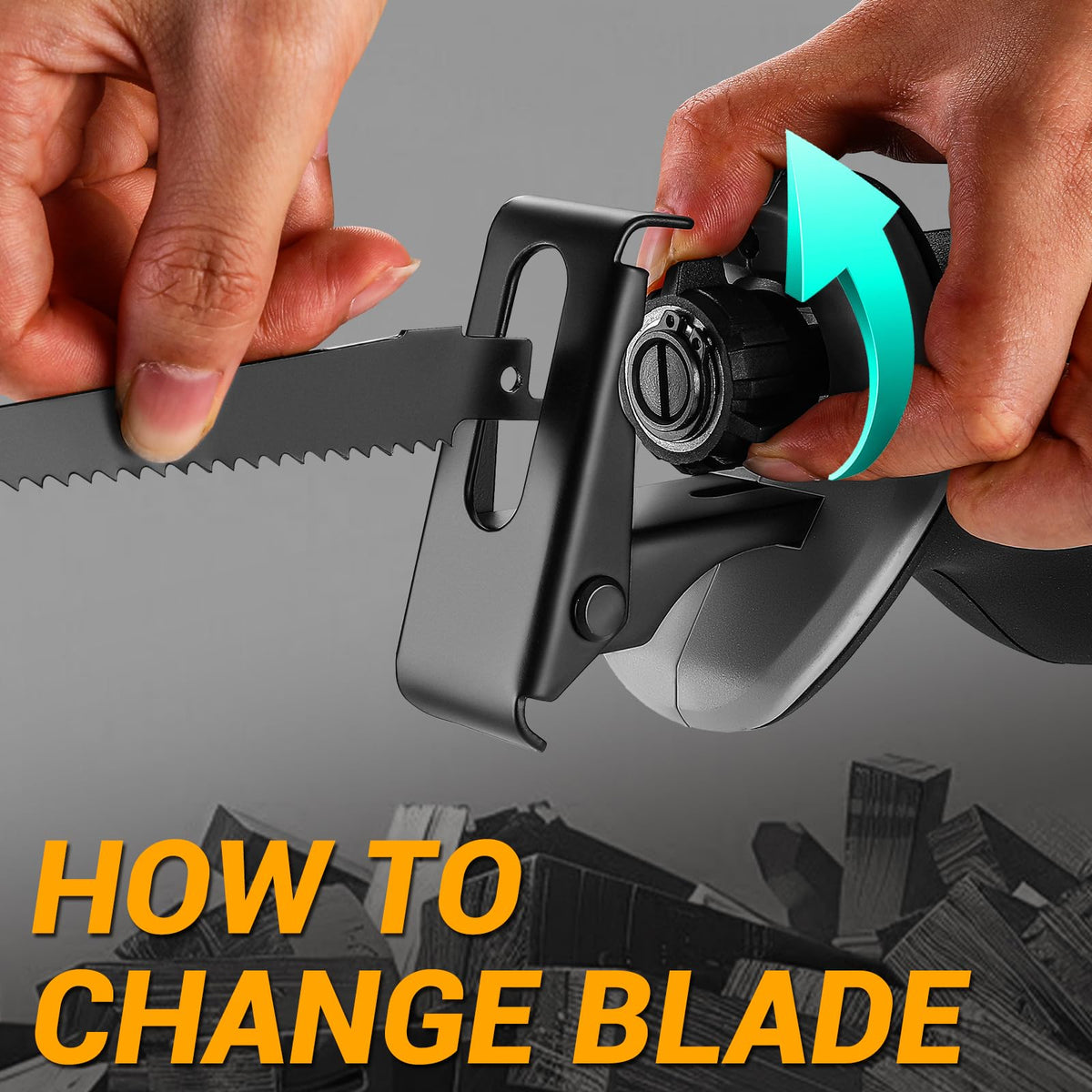 20V Cordless Reciprocating Saw with Battery and Charger G894