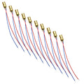 10-Pack 3.3V 650nm Mini Red Laser Dot Diode Module 6mm 5mW J662