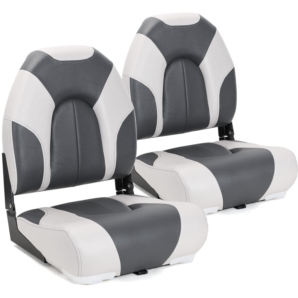 High Back Folding Boat Seats 2 Pack G737792