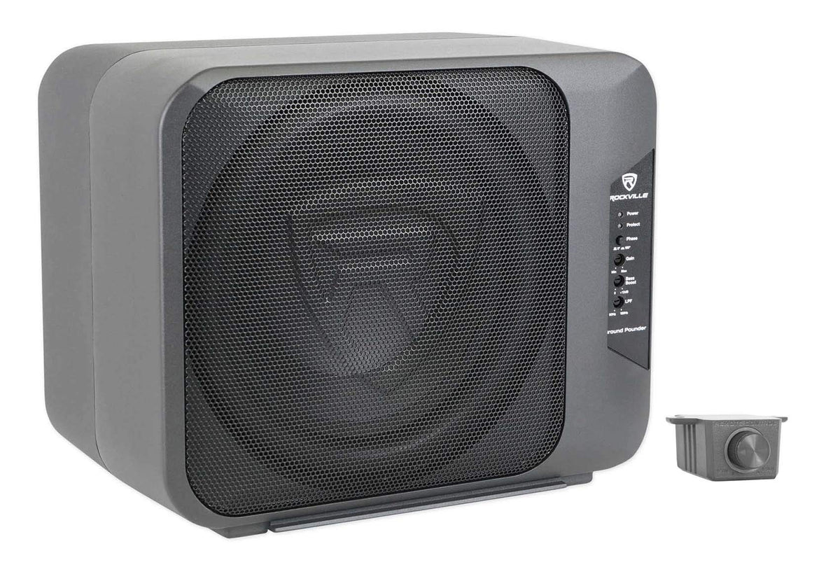 Dual 10.5" Powered Car Subwoofer S263323
