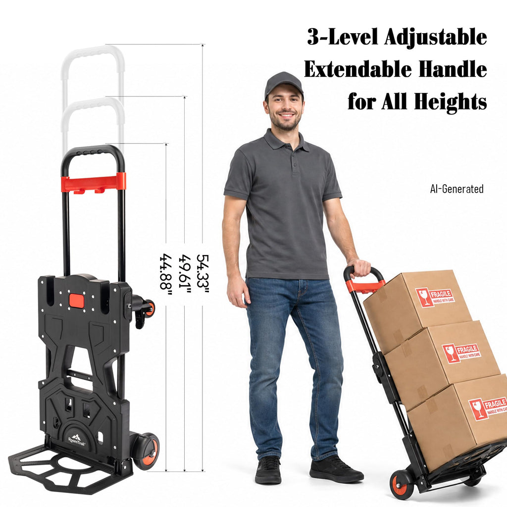 2-in-1 Folding Hand Truck Dolly B8584