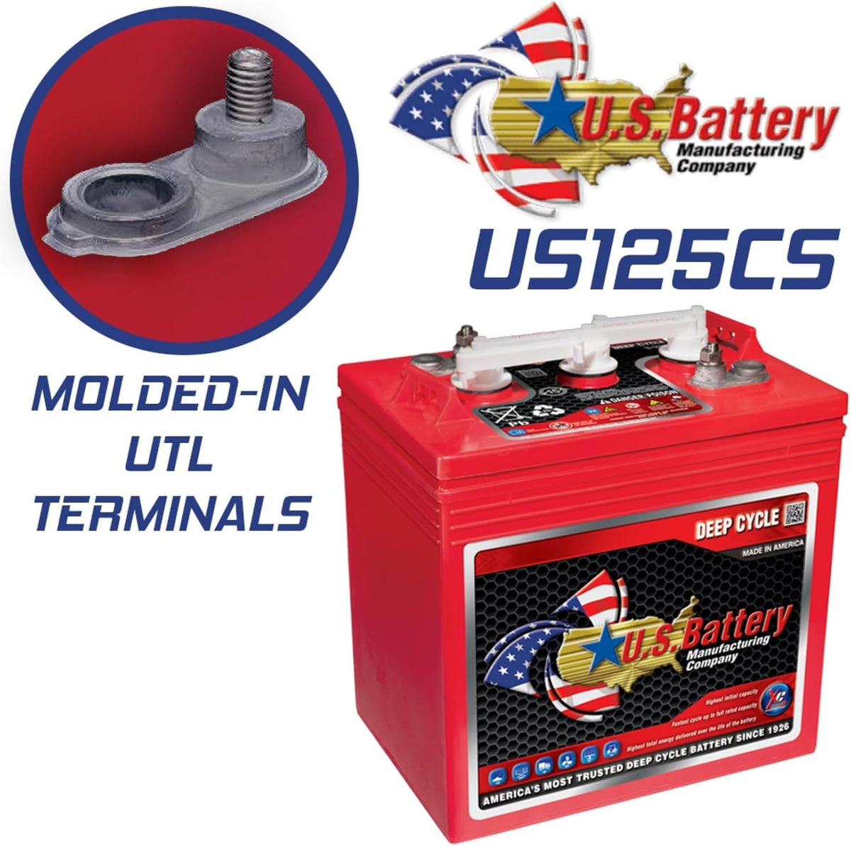 6V 240Ah Flooded Lead Acid Deep Cycle Battery x 4 P9935