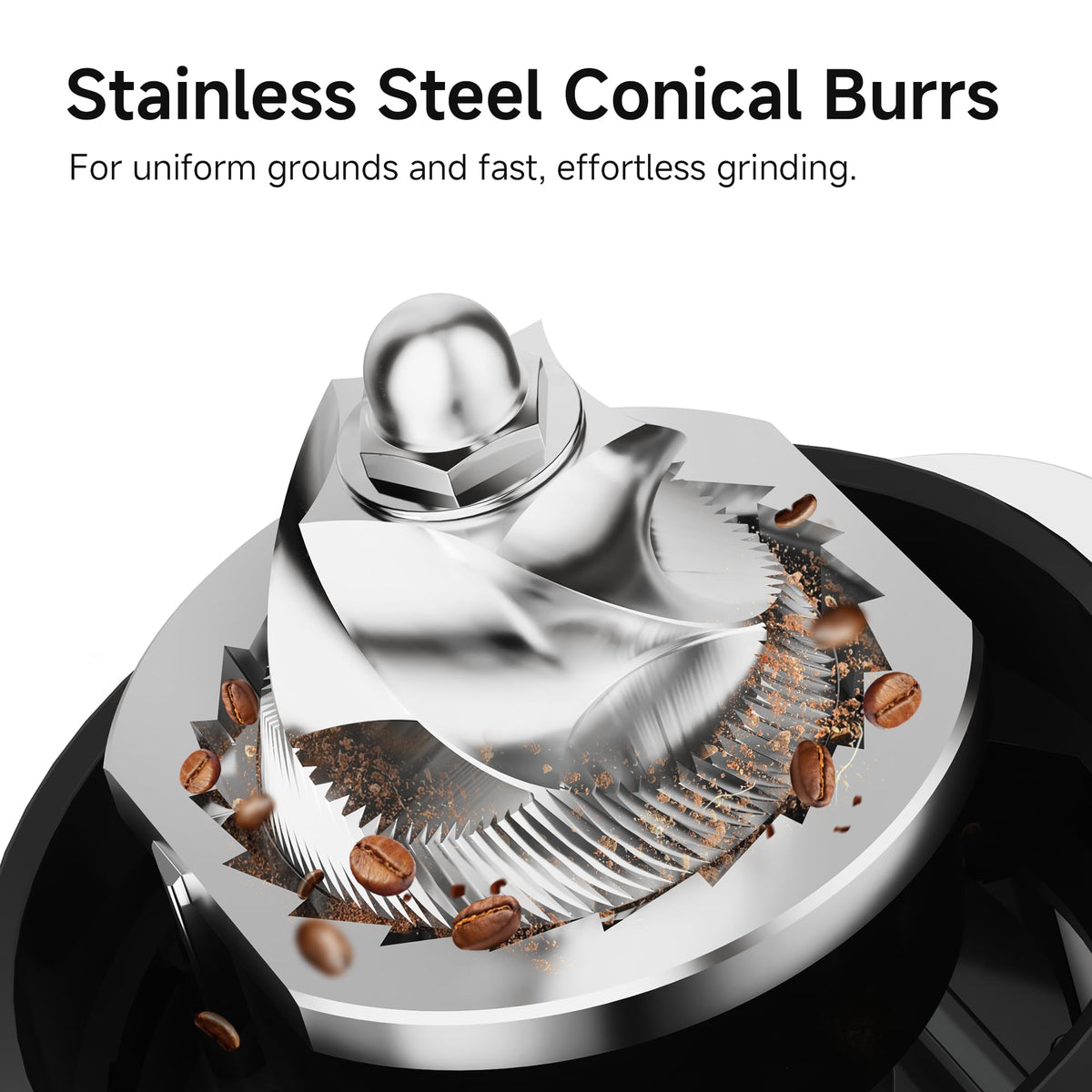Electric Coffee Grinder with 48 Grind Settings R73728