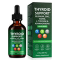 Iodine Selenium Zinc Ashwagandha L-Tyrosine Thyroid Support Liquid Drops 2 Fl Oz E1983