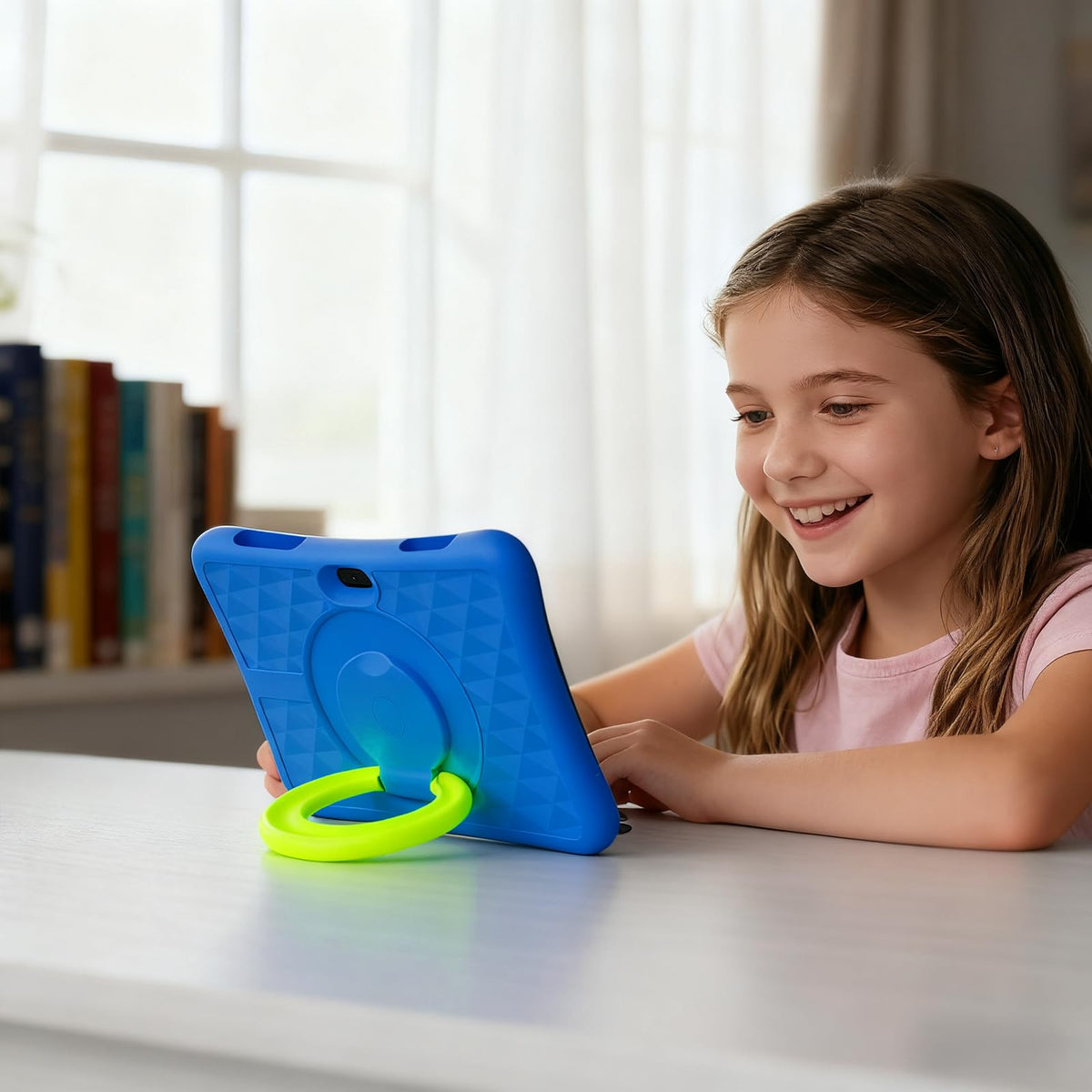 Kids Tablet 10 Inch Android 8GB RAM 32GB ROM Dual Camera 6000mAh with Case X876