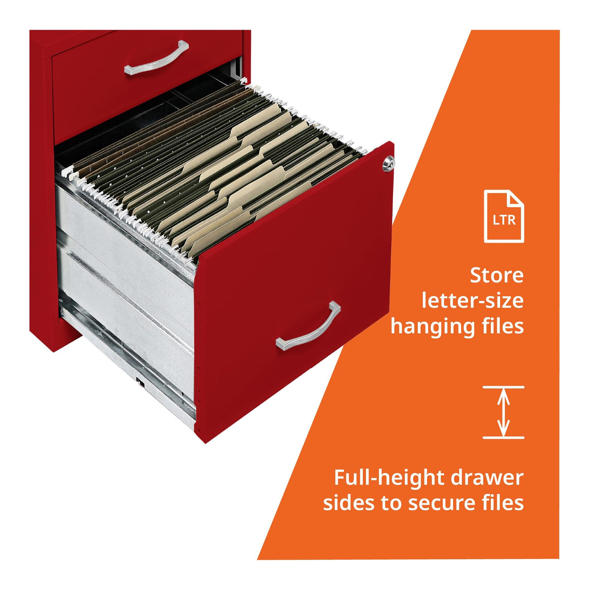 2 Drawer Locking Steel Filing Cabinet P198280