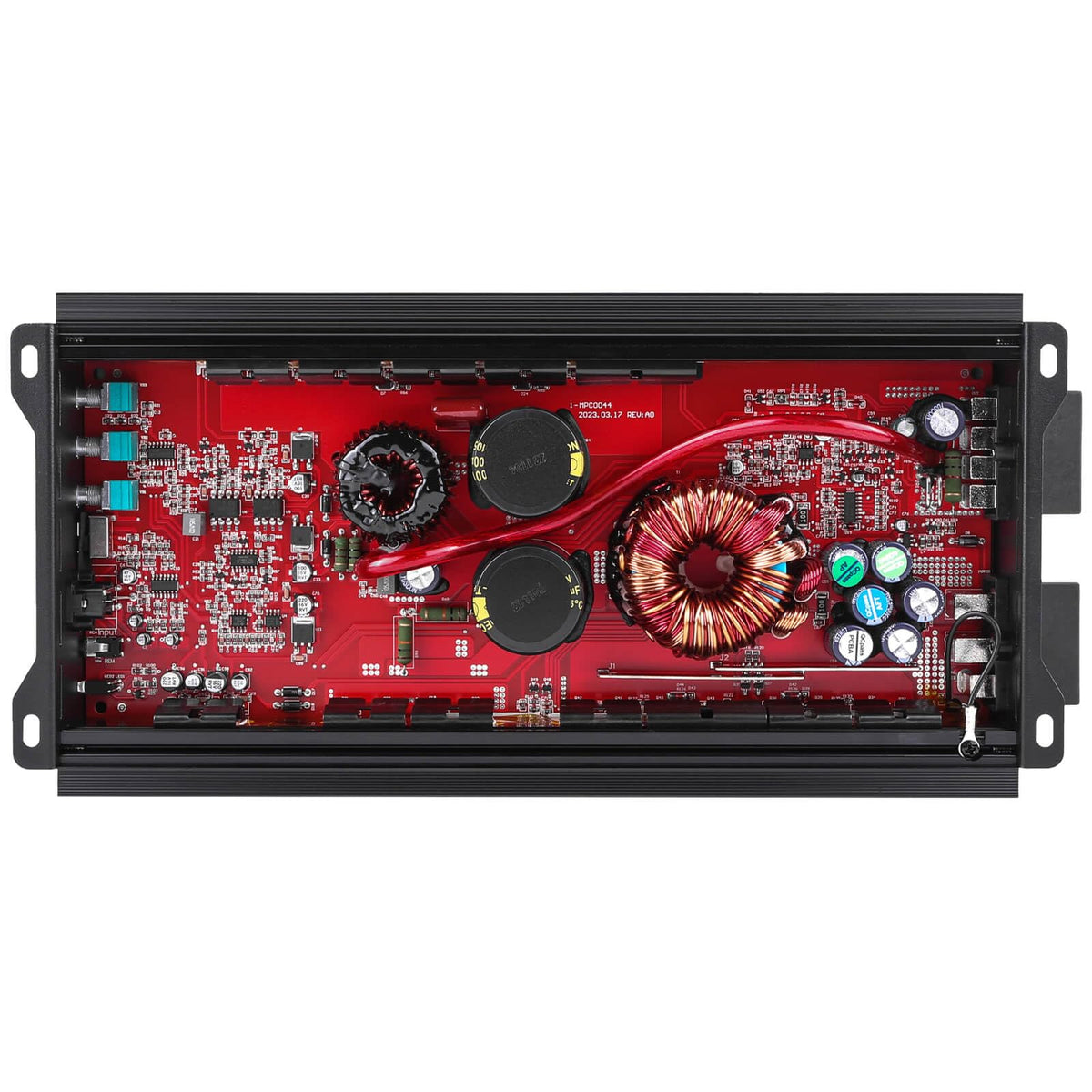 Monoblock Class D MOSFET Amplifier with Remote Subwoofer Level Control, 1200W F79042