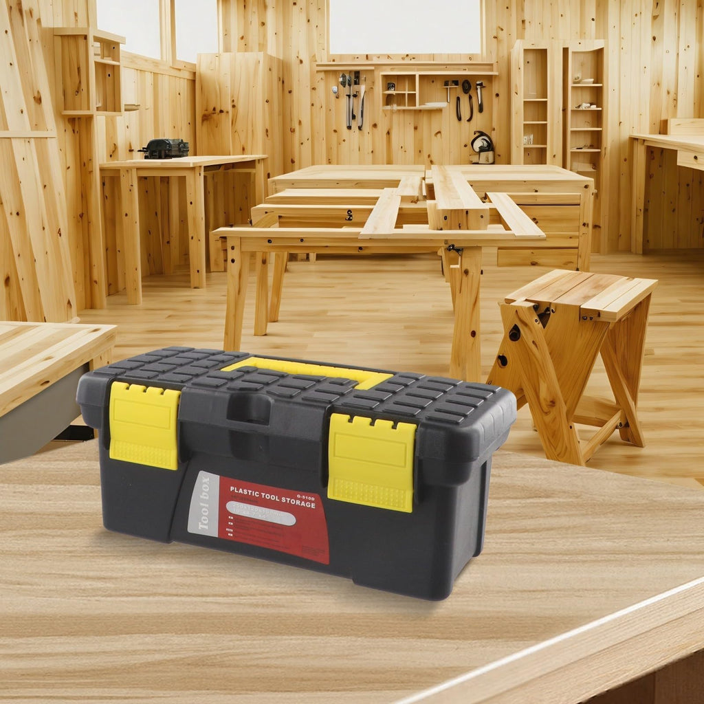 10 Inch Black Plastic Tool Box F4608