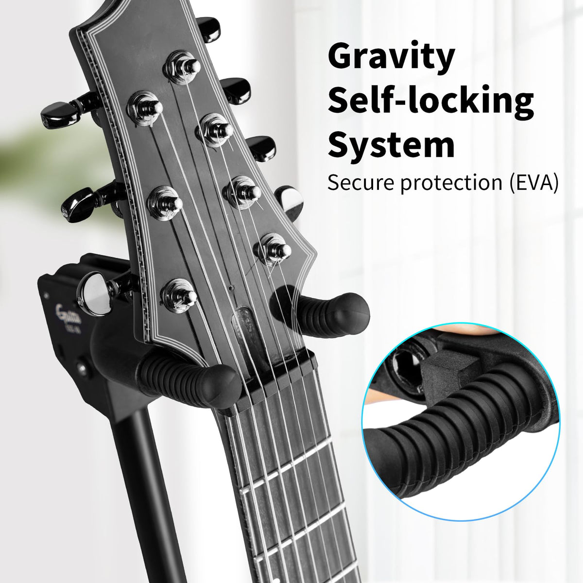 Heavy Duty Adjustable Foldable Guitar Stand U146